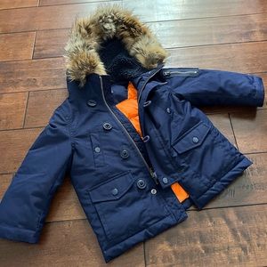 Polo Ralph Lauren Faux-Fur-Trim Down Parka